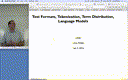 02 Feb 3 Text Formats Tokenization, Term Distribution Language Models[Video]