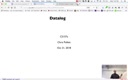 18 Oct 31 Datalog[Video]