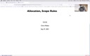 10 Sep 27 Allocation - Scope Rules[Video]