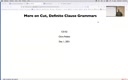 26 Dec 1 More on Cut - Definite Clause Grammars[Video]
