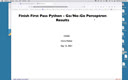 07 Sep 15 Finish Python - Go-No-Go Results for Perceptrons[Video]