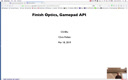 15 Mar 18 Finish Optics - Gamepad API[Video]