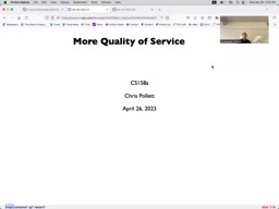 23 Apr 26 More Quality of Service[Video]