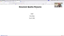 25 Nov 27 Document Quality Measures[Video]
