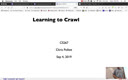 04 Sep 4 Learning to Crawl[Video]