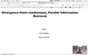 21 Nov 26 Divergence From Randomness Parallel Info Retrieval[Video]