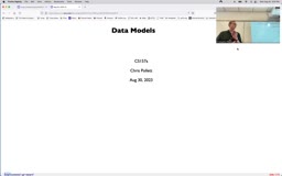 04 Aug 30 Data Models[Video]