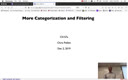 25 Dec 2 More Categorization and Filtering[Video]