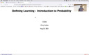 02 Aug 25 Defining Learning[Video]