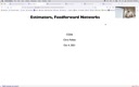 12 Oct 4 Estimators, Multi-layer Perceptrons[Video]