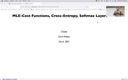 13 Oct 6 MLE Cost Functions Cross Entropy[Video]