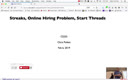 04 Feb 6 Streaks - Online Hiring - Threads[Video]
