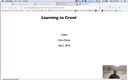 04 Sep 5 Learning to Crawl[Video]