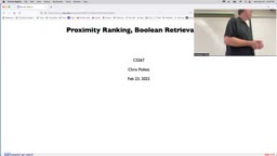 09 Sep 20 Proximity Ranking - Boolean Retrieval[Video]