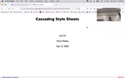 06 Sep 12 Cascading Stylesheets[Video]