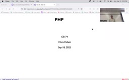 08 Sep 19 PHP[Video]