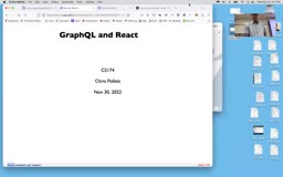 26 Nov 30 GraphQL and React[Video]